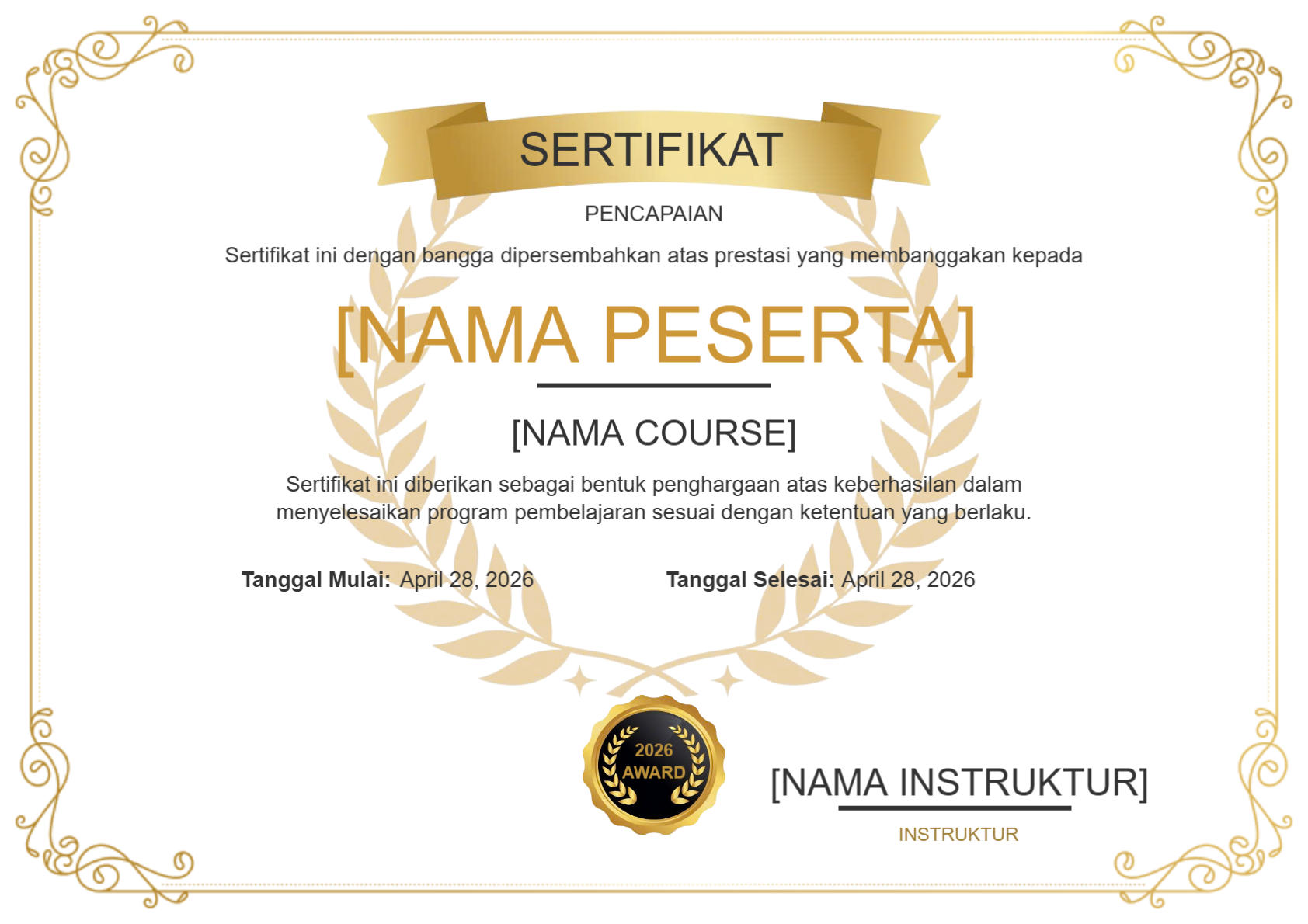 Showcase Your Certificate